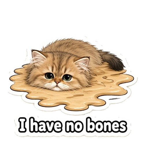 Zhumi — I have no bones sticker