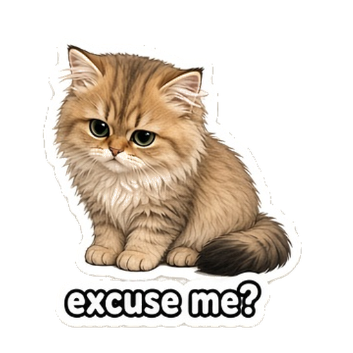 Zhumi — excuse me? sticker