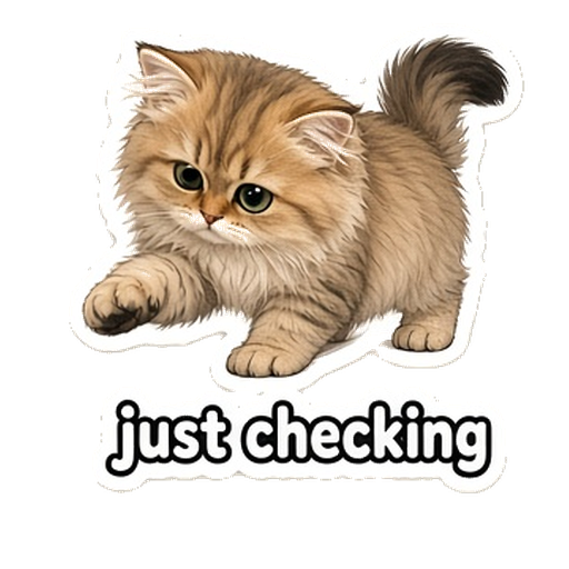 Zhumi — just checking sticker