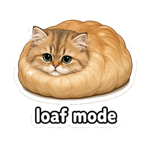 Zhumi — loaf mode sticker